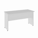 Ver imagem 6 de Mesa Escrivaninha Retangular 135cm x 60cm Tampo 30mm com Gaveteiro 2 Gavetas F5 Office Cor:Cinza