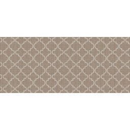 Passadeira Antiderrapante Tropical Rolo 65cm X 15m Árabe Bege Kapazi - 1