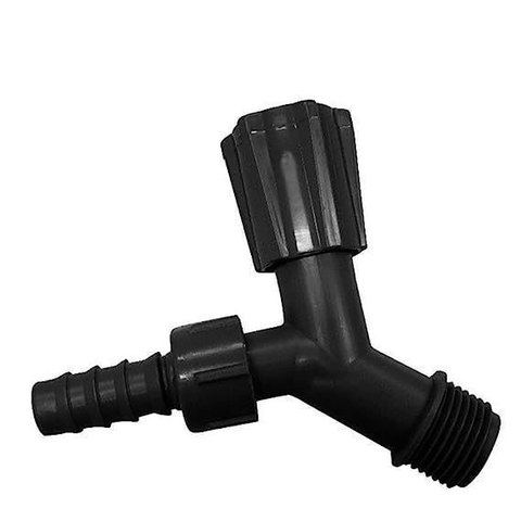 Kit 5 Torneiras Para Tanque E Jardim Bico 3/4 Preta
