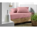 Ver imagem 1 de Lençol Avulso Solteiro Rosa Antigo Soft 0001-13