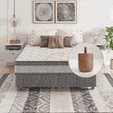 Ver imagem 2 de Conjunto de 7 Pés Baixos para Cama Box Kit Pé de Cama de Madeira 5cm Cor Mel