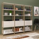 Ver imagem 1 de Conjunto Sala de Estar: 3 Estantes Match 4234