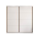 Ver imagem 2 de Guarda Roupa 2 Portas de Deslizantes 219 cm X 230 cm X 55,5 cm 100% MDF Cor:Branco