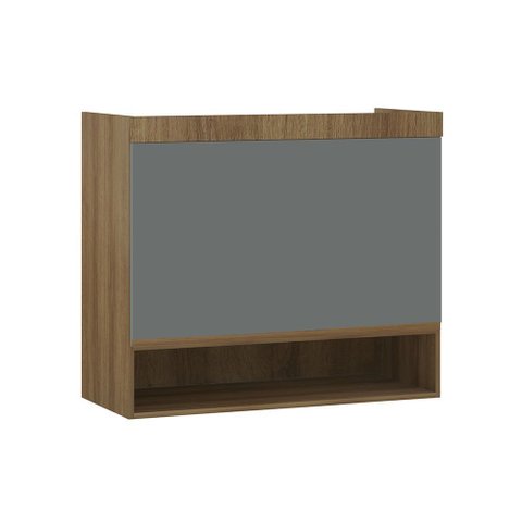 Armário Aéreo Maleiro Modulado 2 Portas 97cm Veneza Luciane Móveis