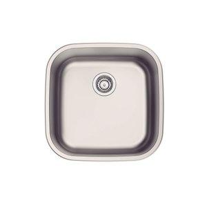 Cuba de Embutir ou Sobrepor Tramontina Tramontina Aria Maxi 40 Bs em Aço Inox Acetinado 40x40 Cm Tra