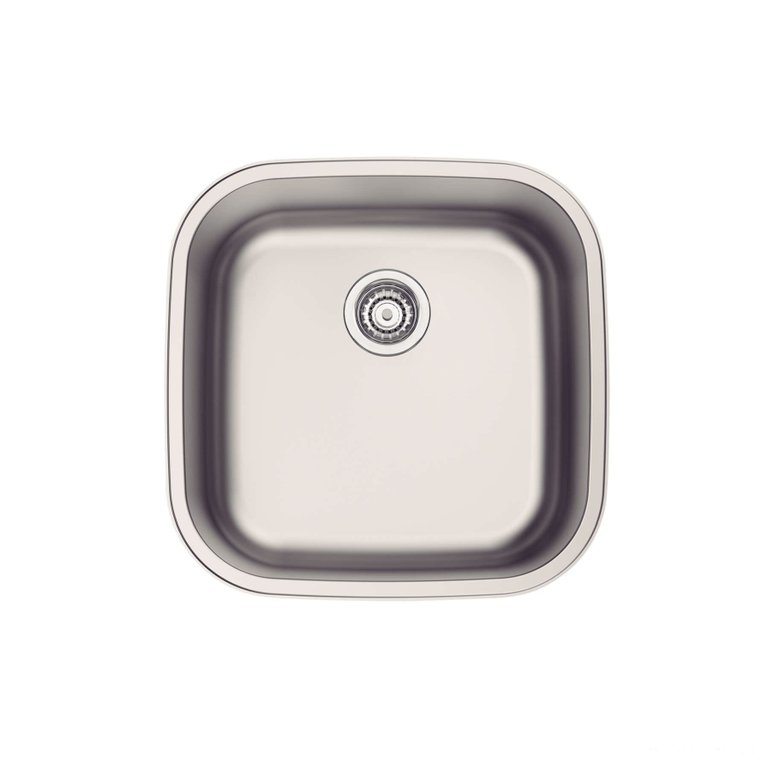 Cuba de Embutir ou Sobrepor Tramontina Tramontina Aria Maxi 40 Bs em Aço Inox Acetinado 40x40 Cm Tra Cuba de Embutir ou Sobrepor Tramontina Tramontina Aria Maxi 40 Bs em Aço Inox Acetinado 40x40 Cm Tra