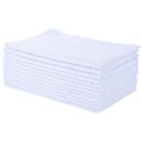 Ver imagem 1 de Kit 12 Toalhas de Rosto para Salão de Beleza Perfeito Estilo - Branco