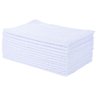 Kit 12 Toalhas de Rosto para Salão de Beleza Perfeito Estilo - Branco - 1