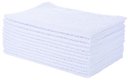 Ver imagem 1 de Kit 12 Toalhas de Rosto para Salão de Beleza Perfeito Estilo - Branco