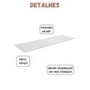 Ver imagem 3 de Tampo para Balcão 160 Cm Branco Ajl