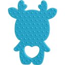Ver imagem 2 de Mordedor Rena para Bebê de Silicone 8,89x6,69x0,75cm Azul Celeste