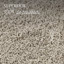 Ver imagem 5 de Tapete Sala Veneza Orgânico Antiderrapante:champanhe/1,98x2,48