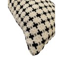 Ver imagem 2 de Almofada Boho Algodão Andaraí Retangular 30x50cm Off White/preto