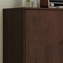 Ver imagem 6 de Buffet Aparador 160cm 3 Portas Madeira Maciça Vitalis Café F07 - Mpozenato