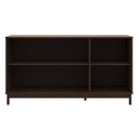 Ver imagem 5 de Buffet Aparador 160cm 3 Portas Madeira Maciça Vitalis Café F07 - Mpozenato