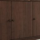Ver imagem 7 de Buffet Aparador 160cm 3 Portas Madeira Maciça Vitalis Café F07 - Mpozenato