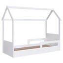 Ver imagem 1 de Cama Infantil Montessoriana Casinha Infix C06 Branco - Mpozenato