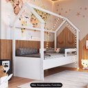 Ver imagem 3 de Cama Infantil Montessoriana Casinha Infix C06 Branco - Mpozenato