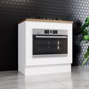 Ver imagem 3 de Balcão Forno Embutir Americana Henn 80 Cm com Tampo para Cooktop Henn 80 Cm