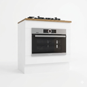 Ver imagem 1 de Balcão Forno Embutir Americana Henn 80 Cm com Tampo para Cooktop Henn 80 Cm