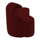 Ver imagem 5 de Sofá 4 Lugares para Sala de Estar Living 230cm Theo D06 Veludo Bordô - Mpozenato