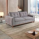 Ver imagem 2 de Sofá 3 Lugares Bipartido Leblon Bipartido Cinza 220cm