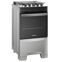 Fogão Continental 4 Bocas FC4IS com Mesa de Inox Tecnologia Top Limpa Fácil e Acendimento Automático - 1