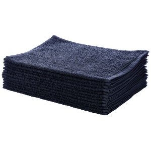 Kit 12 Toalhas Manicure Perfeito Estilo - Preto