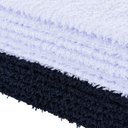 Ver imagem 2 de Kit 12 Toalhas Manicure Perfeito Estilo - Preto e Branco