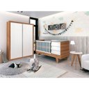 Ver imagem 3 de Guarda-Roupa Reller Prince - Branco Fosco com Mezzo