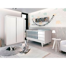 Guarda-roupa Prince - Branco Fosco - 3