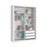 Guarda-roupa Prince - Branco Fosco - 2