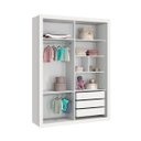 Ver imagem 2 de Guarda-roupa Prince - Branco Fosco