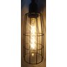 Gaiola Pendente De Luz Luxo Longa P/lâmp.div. Com Soqu Retrô - 3