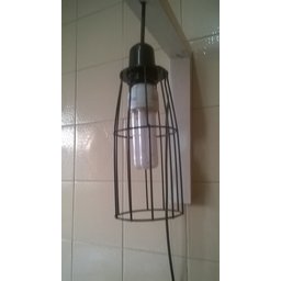 Gaiola Pendente De Luz Luxo Longa P/lâmp.div. Com Soqu Retrô - 4