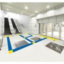 Ver imagem 2 de Demarcação Tátil Alerta Azul Royal com 16 Peças 25cm X 25cm Kapazi