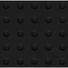 Demarcação Tátil Alerta Preto 16 Peças 25cmx25cm Kapazi - 1