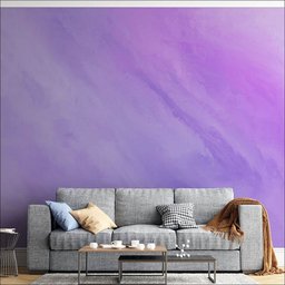 Papel De Parede Aquarela Roxo - 1