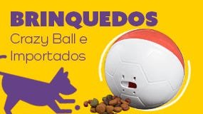 COMEDOURO BRINQUEDO PET CRAZY BALL AZUL AMICUS - 4