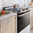 Ver imagem 1 de Fogão 5 Bocas Fe5iw Mesa Inox Perfectcook Vaporbake Electrolux