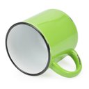 Ver imagem 4 de 2 Canecas Tipo Esmaltada Cerâmica Grand Retro 320ml Verde