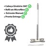 Esfregão Mop Limpeza Tecido Microfibra xmop Lava Piso Chão - 3