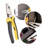 Kit Jogo 3 Alicates Utilidades Variadas Universal Corte Bico - 8
