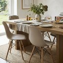 Ver imagem 2 de Cadeira de Jantar Charles Eames Eiffel Plástico Pp Nude - Sallar Home