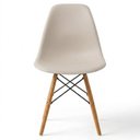 Ver imagem 5 de Cadeira de Jantar Charles Eames Eiffel Plástico Pp Nude - Sallar Home