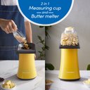 Ver imagem 3 de Elite Gourmet Epm330m Popcorn Maker Elétrica 4qt, Amarelo