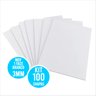 Chapa Mdf Branco 3mm Placa 15x20 Cm A4 para Artesanato Adesivo 100 Unidades - 2