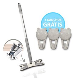 Mopi Limpeza Rodo torce fácil Esfregão X com Brinde 3 gancho - 1