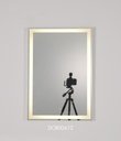 Ver imagem 2 de Espelho com Led Dimerizável 46x66cm 32w 4000k Bivolt Ip67 | 3200lm | Estrutura em Metal e Vidro