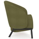 Ver mais imagens de Poltrona Decorativa para Sala Living Pés Industrial Sierra K01 Bouclê Verde - Lyam Decor